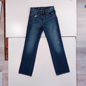 Tucker + Tate jeans Dark Blue Wash Distressed Girls Sz 10